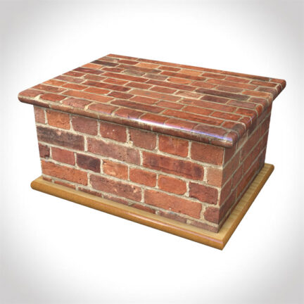 brickwall adult ashes casket
