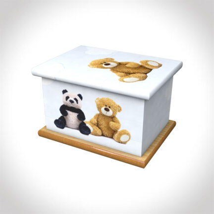 Ted-Ted blue child ashes casket