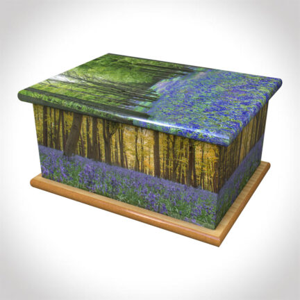 bluebell wood adult ashes casket