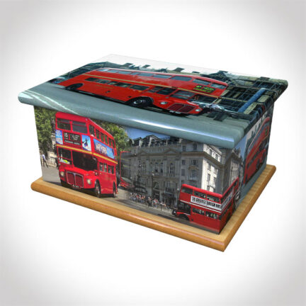 on the buses adult ashes casket
