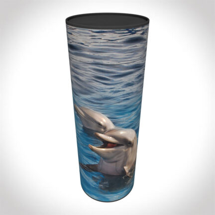 Dolphin scatter tube adult size