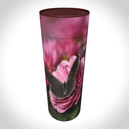 Flower and Butterfly scatter tube adult size