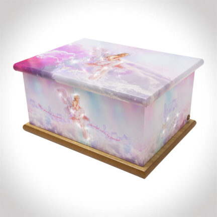 crystal angel by my side ashes casket