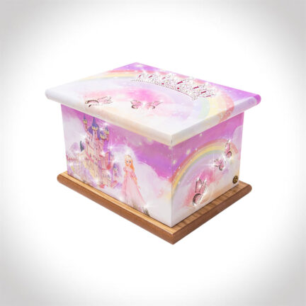 crystal our beautiful princess child ashes casket