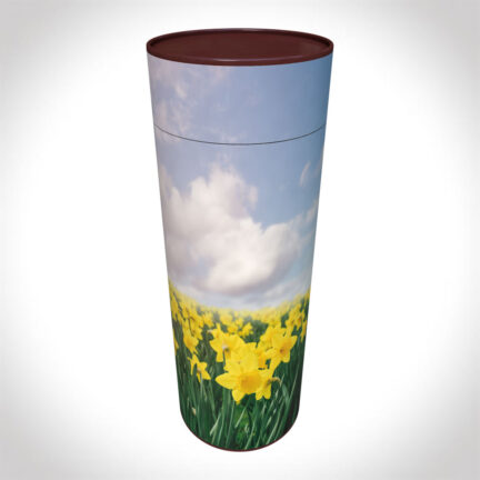 Field of Daffodils scatter tube adult size