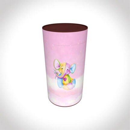 Forget me not pink child scatter tube