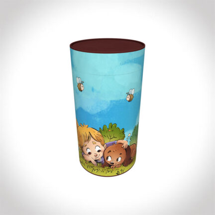 Hide and seek child scatter tube